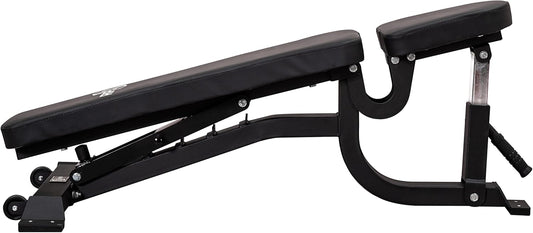 RIP X Fully Adjustable Flat | Incline | Decline FID Weight Bench – JB-Muscle™ Heavy-Duty Adjustable Bench for Home Gym & Strength Training