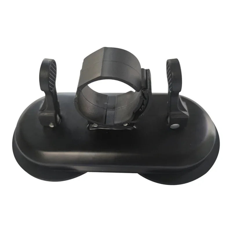 JB-Muscle™ Massage Gun Bracket with Double Suction Base – Hands-Free Fascia Gun Holder for Muscle Recovery, Deep Tissue Massage & Home Gym Use