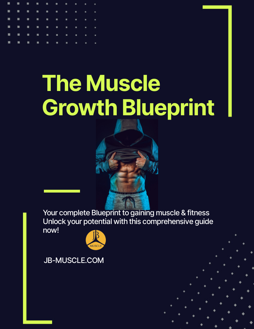 A man with a hood on his head prioritizes fitness triumph and ultimate muscle growth with JB Muscle's The Muscle Growth Blueprint FREE E-Book.