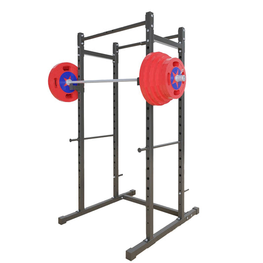 Strongway® Multi-Gym Squat Rack Power Cage for Strength Training, Home Gym Weight Lifting & Full-Body Workouts – JB-Muscle™ Heavy-Duty Power Rack with Cable Pulley System & 250KG Capacity