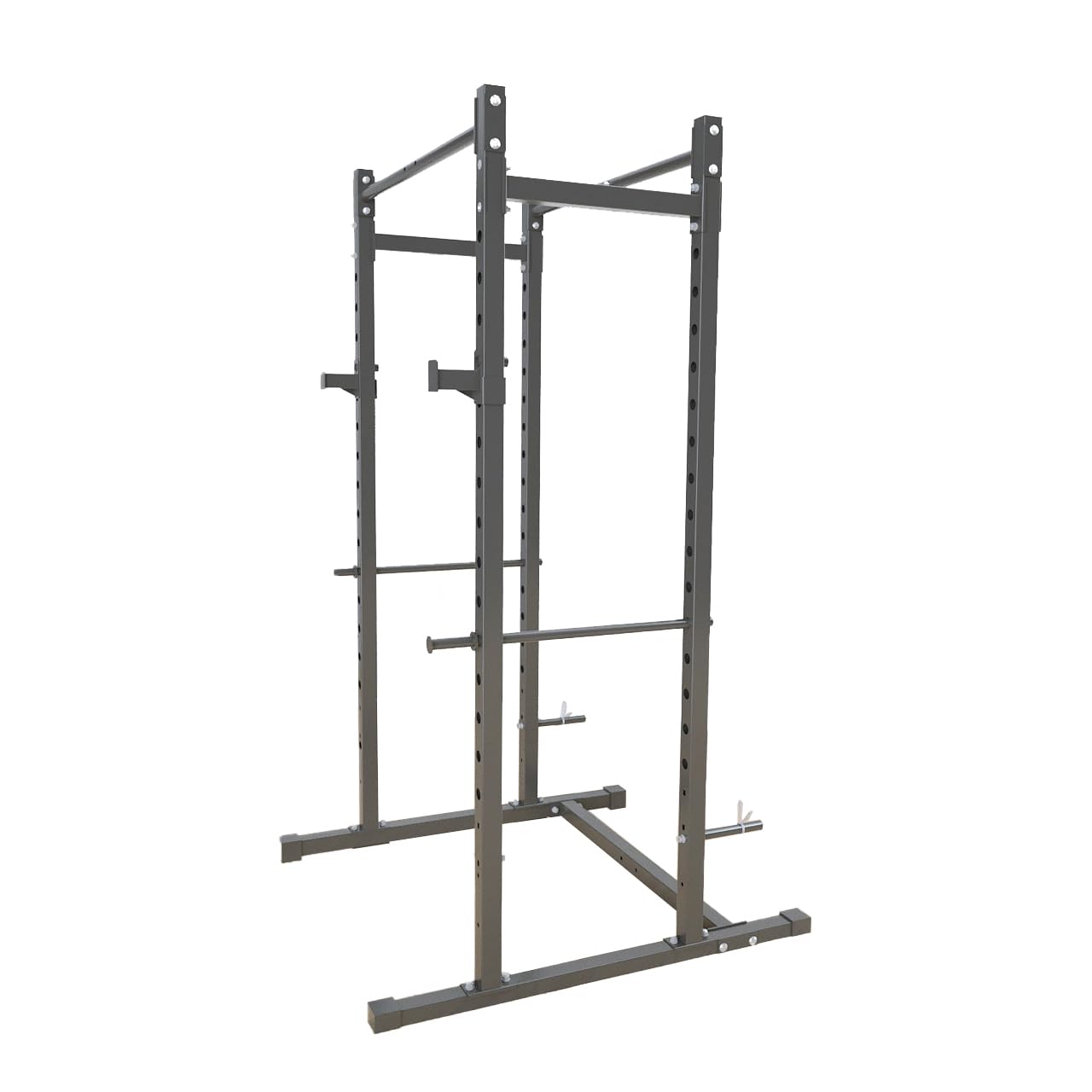 Strongway® Multi-Gym Squat Rack Power Cage for Strength Training, Home Gym Weight Lifting & Full-Body Workouts – JB-Muscle™ Heavy-Duty Power Rack with Cable Pulley System & 250KG Capacity
