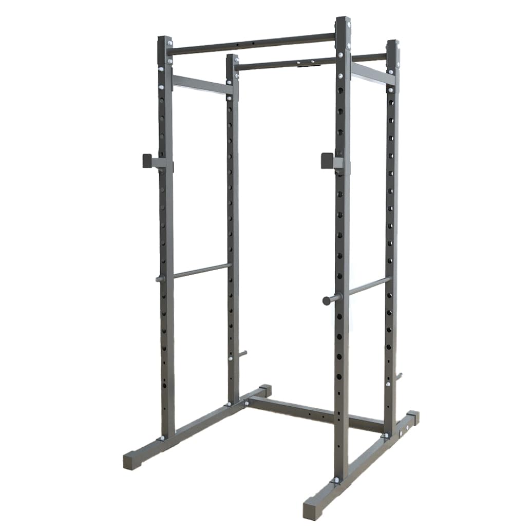 Strongway® Multi-Gym Squat Rack Power Cage for Strength Training, Home Gym Weight Lifting & Full-Body Workouts – JB-Muscle™ Heavy-Duty Power Rack with Cable Pulley System & 250KG Capacity