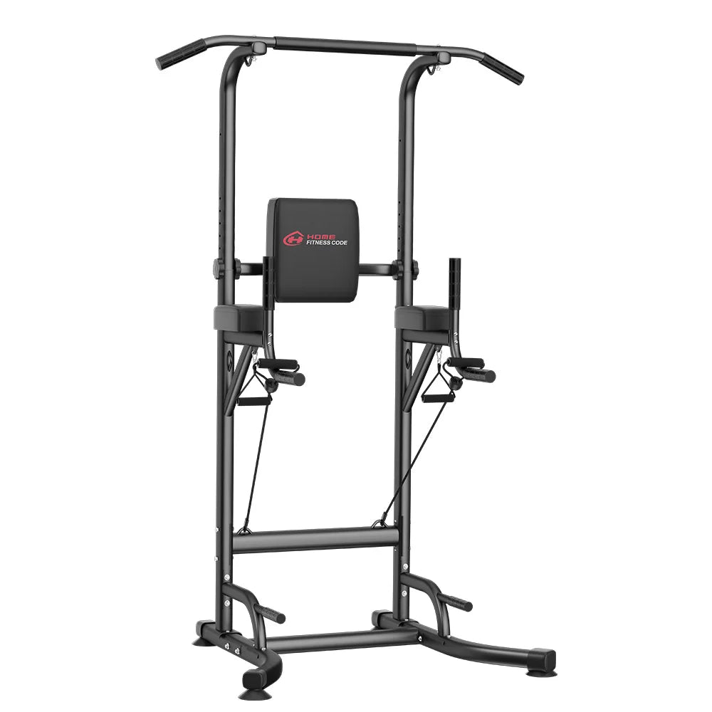 Power Tower Dip Station Pull Up Bar Adjustable Multi-Function Power Tower for Home Gym Strength Training, Push Ups, Dips, Pull Ups & Ab Workouts – JB-Muscle™  Heavy-Duty Fitness Equipment