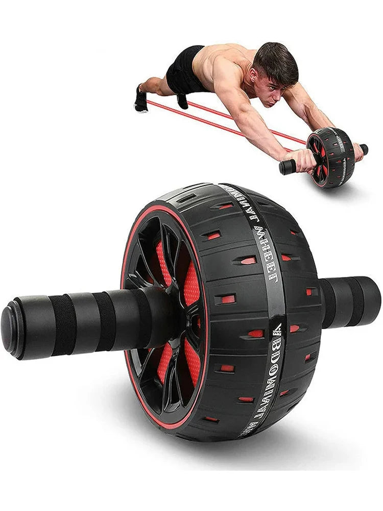 Ultimate Big Ab Roller – Core & Oblique Strength Home Workout Wheel