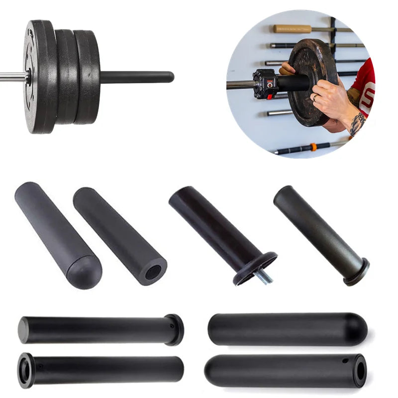 JB-Muscle™ Olympic Barbell Adapter Sleeves 25mm to 50mm – Convert Standard Bars & Weight Posts to Olympic Size | Secure Nylon Fit, Hex Bolt Lock, Heavy-Duty Gym Upgrade for Barbells & Machines