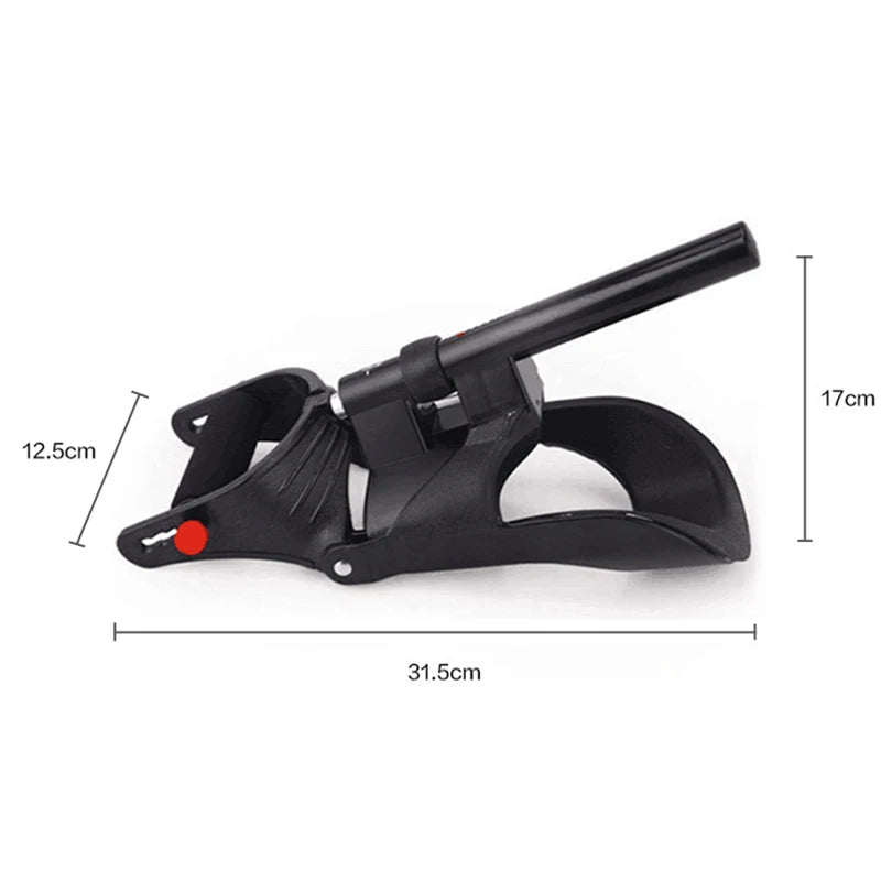 The JB Muscle Hand Grip Exerciser for Forearm Strength, Wrist Power & Arm Training features an anti-slip grip and adjustable resistance. Measures 31.5 cm x 17 cm x 12.5 cm—perfect for home, gym, or sports athletes.