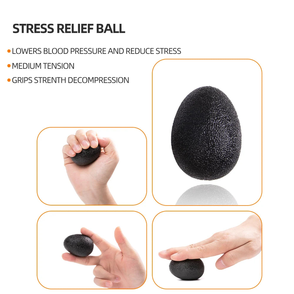 A picture of a JB Muscle™ Hand Gripper: Dynamic Arm Strength Trainer stress relief ball.