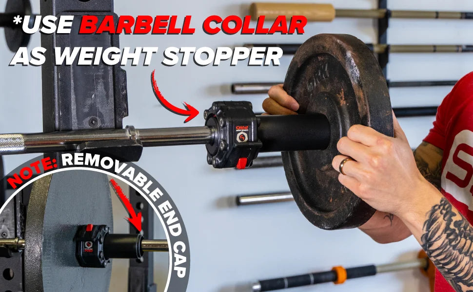 JB-Muscle™ Olympic Barbell Adapter Sleeves 25mm to 50mm – Convert Standard Bars & Weight Posts to Olympic Size | Secure Nylon Fit, Hex Bolt Lock, Heavy-Duty Gym Upgrade for Barbells & Machines