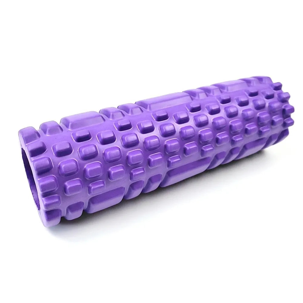 A JB Muscle™ Ultimate Foam Roller for Deep Tissue Massage on a white background. Perfect for home workouts and muscle recovery.
