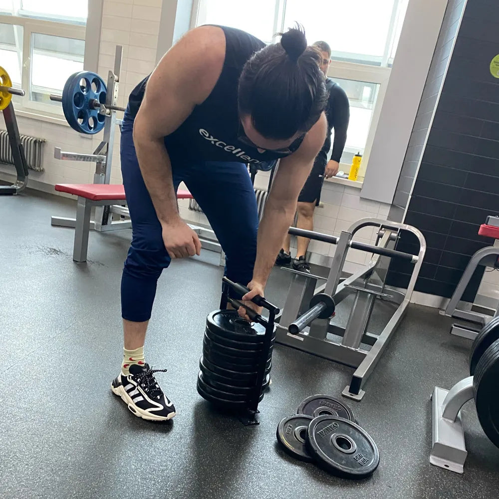 JB-Muscle™ Heavy Duty Adjustable Hand Grip Strengthener - Metal Finger Pinch & Forearm Workout Machine for Home Gym