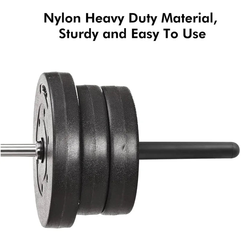 JB-Muscle™ Olympic Barbell Adapter Sleeves 25mm to 50mm – Convert Standard Bars & Weight Posts to Olympic Size | Secure Nylon Fit, Hex Bolt Lock, Heavy-Duty Gym Upgrade for Barbells & Machines