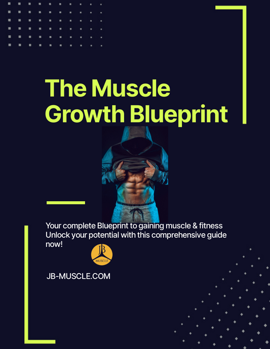 A man with a hood on his head prioritizes fitness triumph and ultimate muscle growth with JB Muscle's The Muscle Growth Blueprint FREE E-Book.