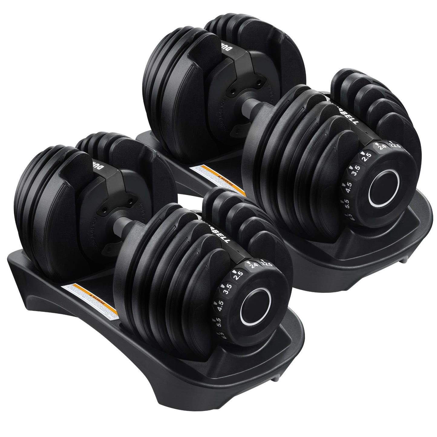 JB-Muscle™ Adjustable Dumbbells Set 24KG / 40KG – Instant Weight Change Home Gym Fitness Equipment for Strength, Fat Loss & Muscle Building Workouts