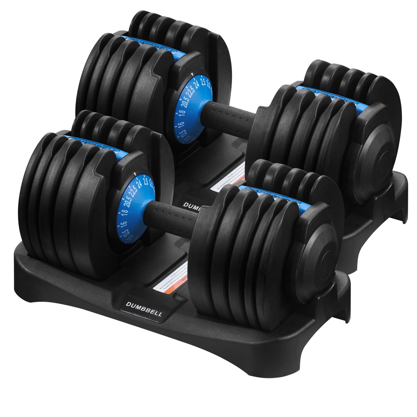 JB-Muscle™ Adjustable Dumbbells Set 24KG / 40KG – Instant Weight Change Home Gym Fitness Equipment for Strength, Fat Loss & Muscle Building Workouts