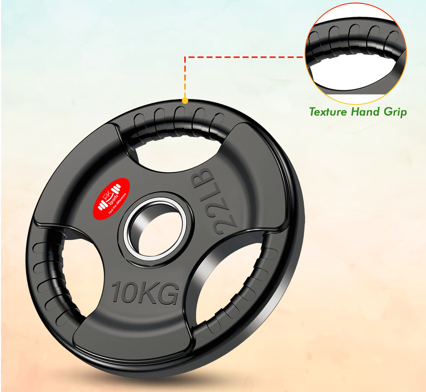 JB-Muscle™ Olympic Weight Plates Set – Cast Iron & Rubber-Coated Discs for Home & Commercial Gyms, Strength Training, Powerlifting & Bodybuilding