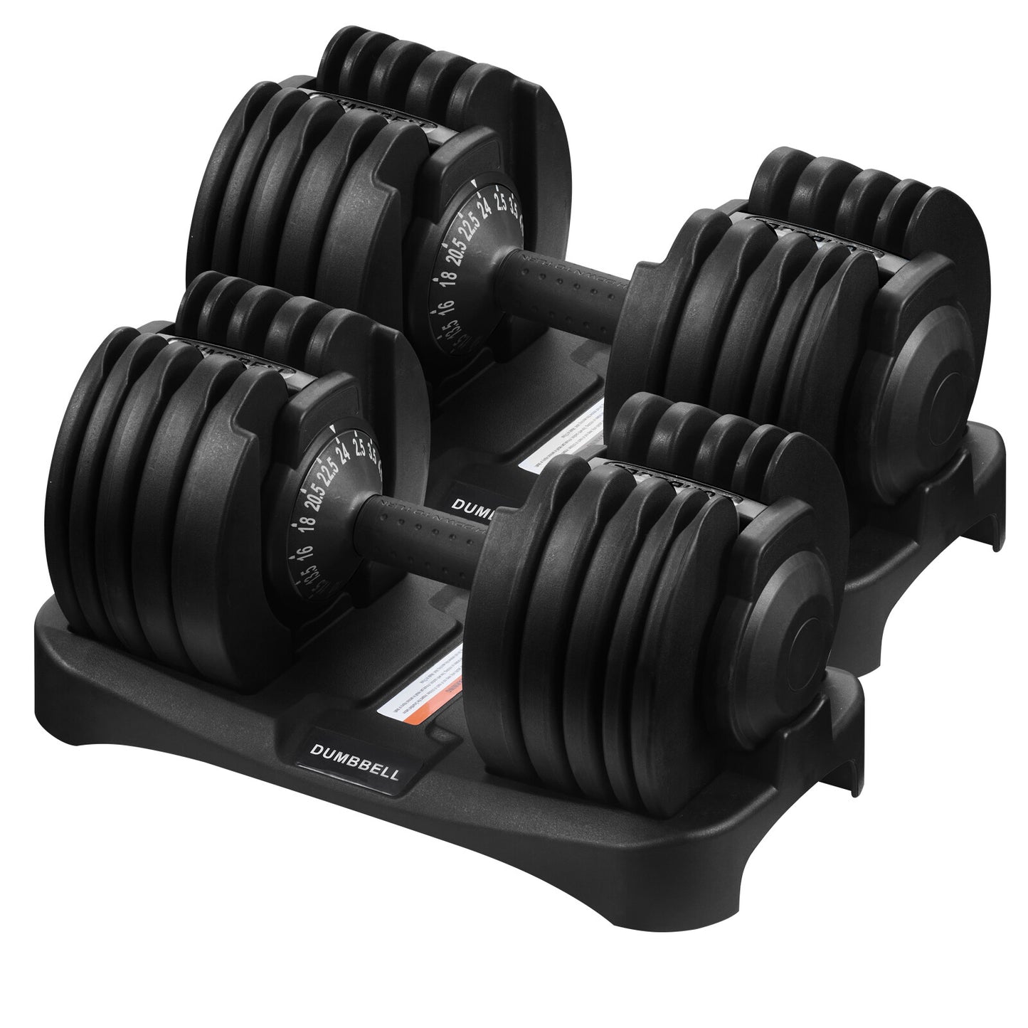 JB-Muscle™ Adjustable Dumbbells Set 24KG / 40KG – Instant Weight Change Home Gym Fitness Equipment for Strength, Fat Loss & Muscle Building Workouts