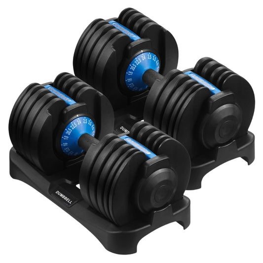 JB-Muscle™ Adjustable Dumbbells Set 24KG / 40KG – Instant Weight Change Home Gym Fitness Equipment for Strength, Fat Loss & Muscle Building Workouts
